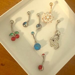 Belly button rings